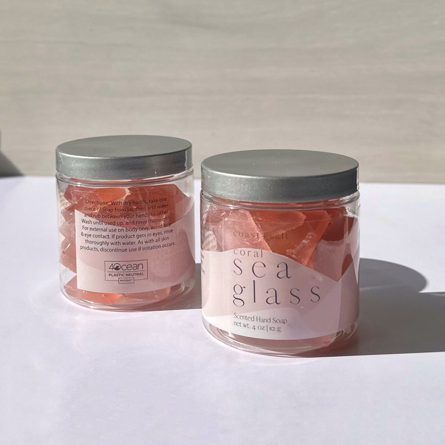 Coral Sea Glass Scented Hand Soap