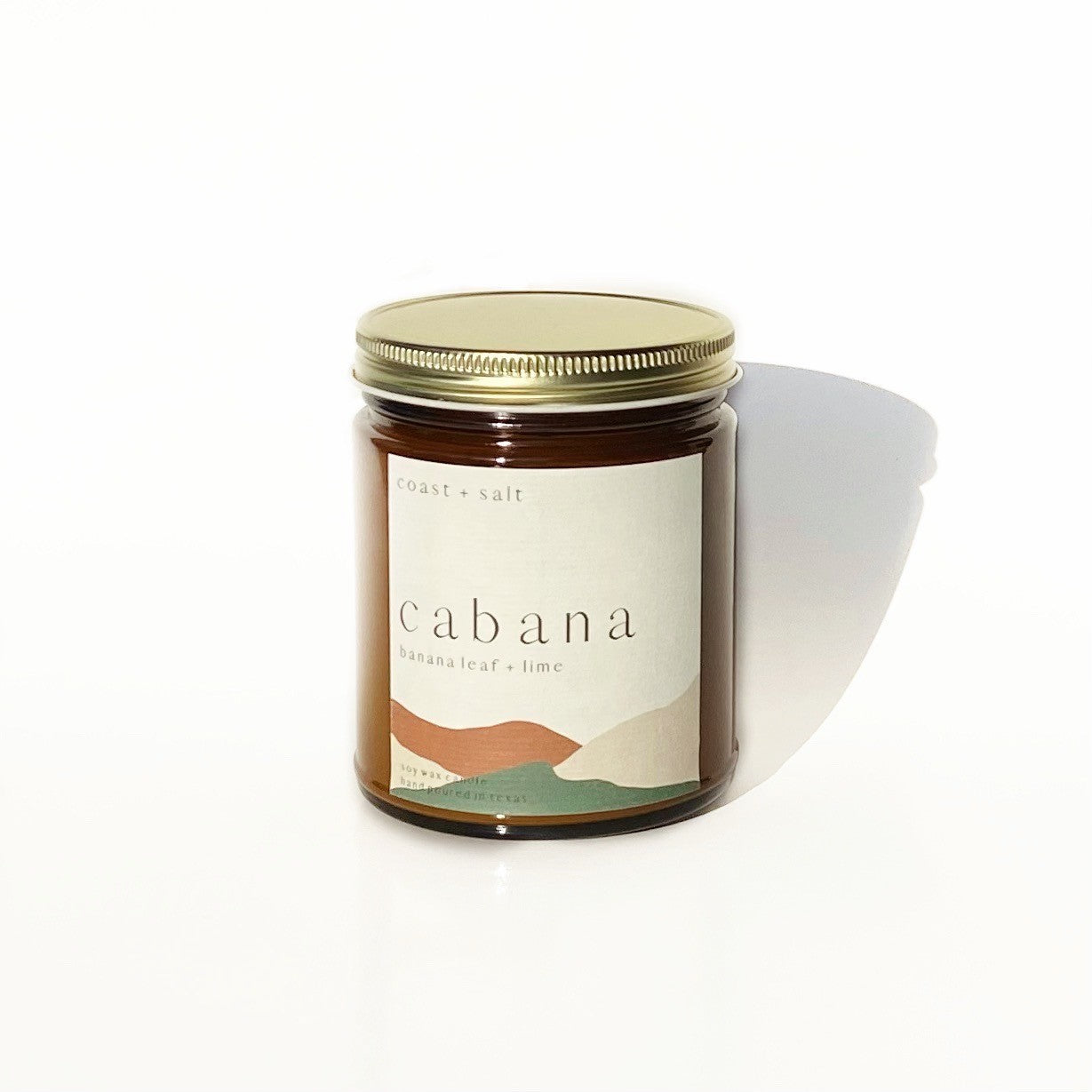 Cabana | Banana Leaf + Lime Single Wick Candle
