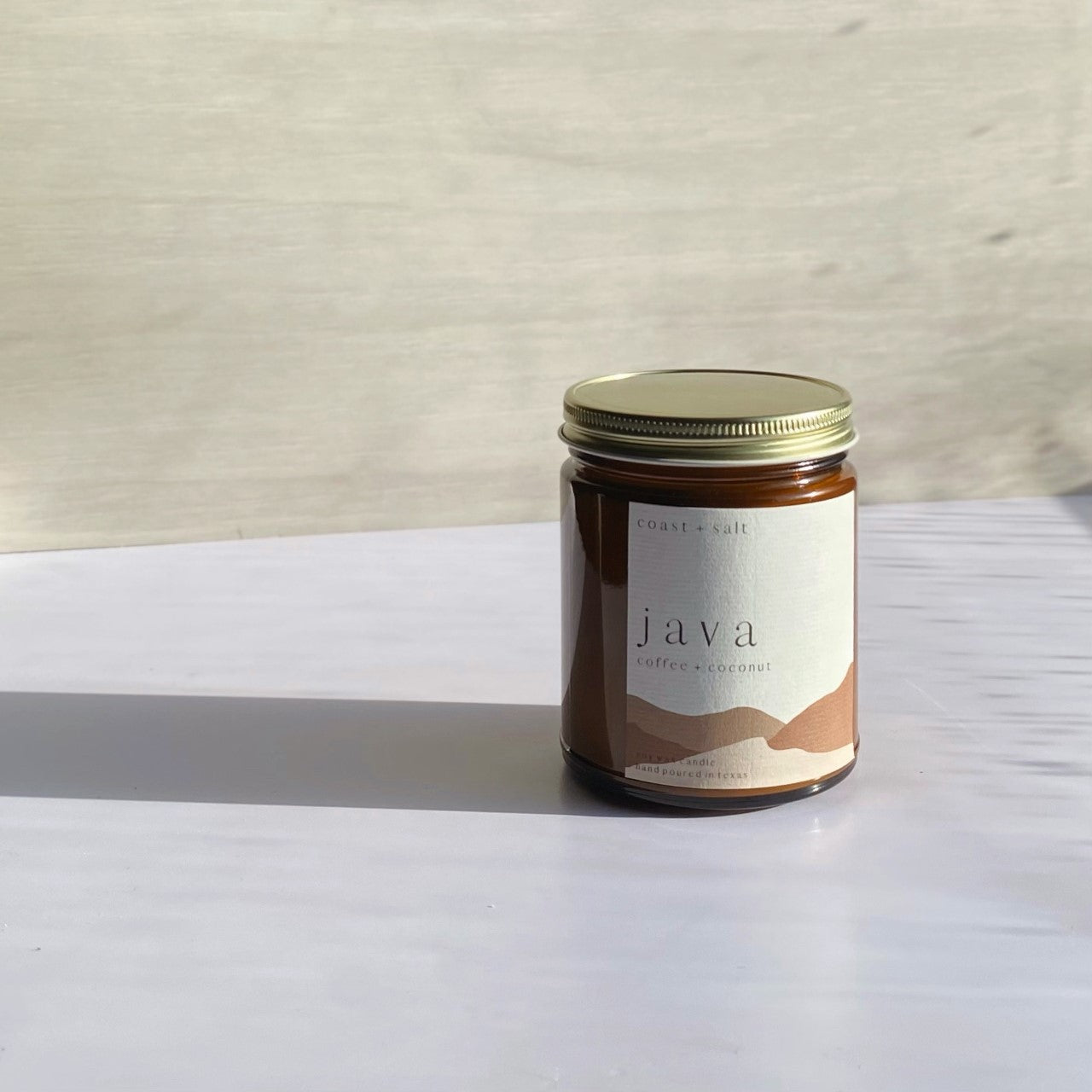 Java | Coffee + Coconut Single Wick Candle