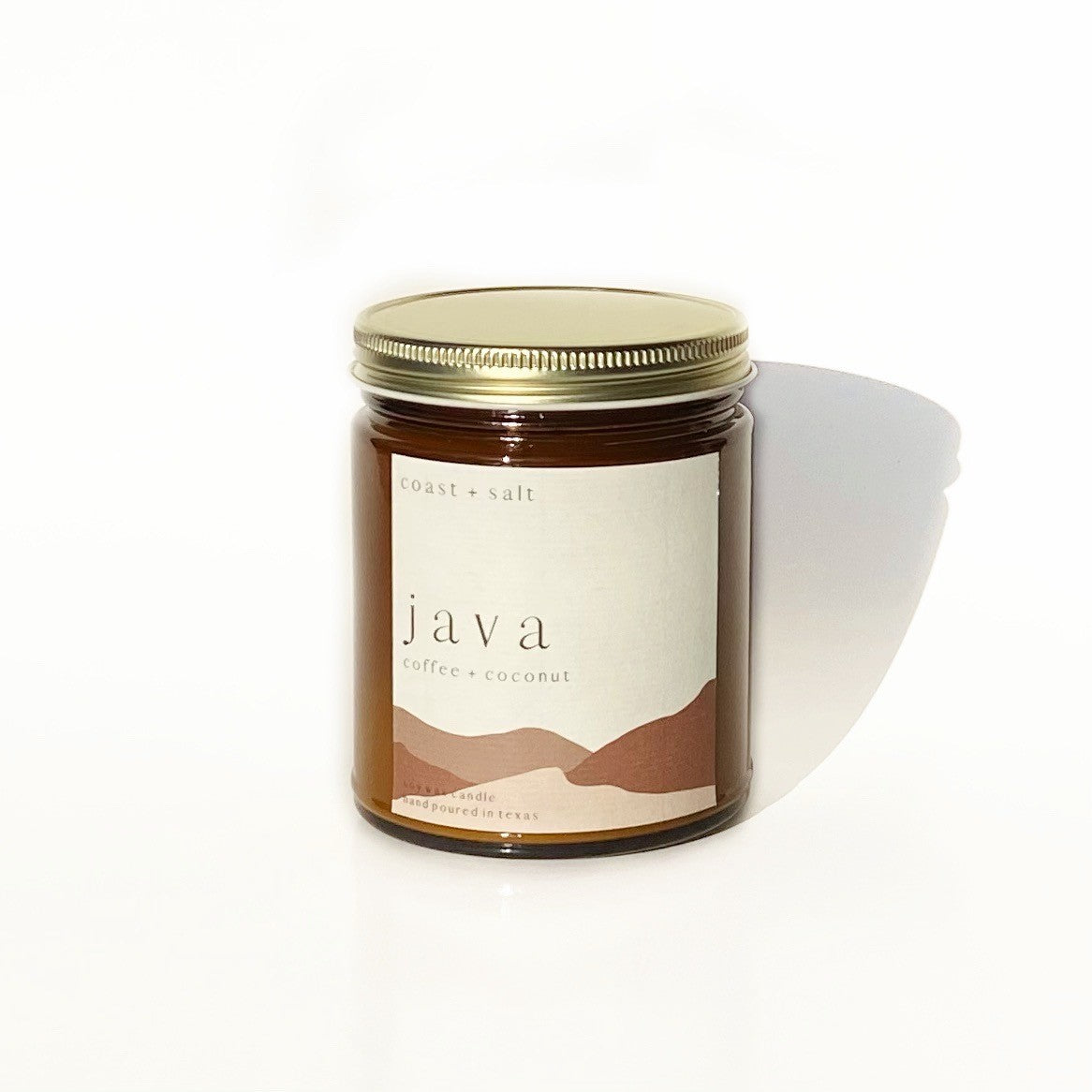 Java | Coffee + Coconut Single Wick Candle