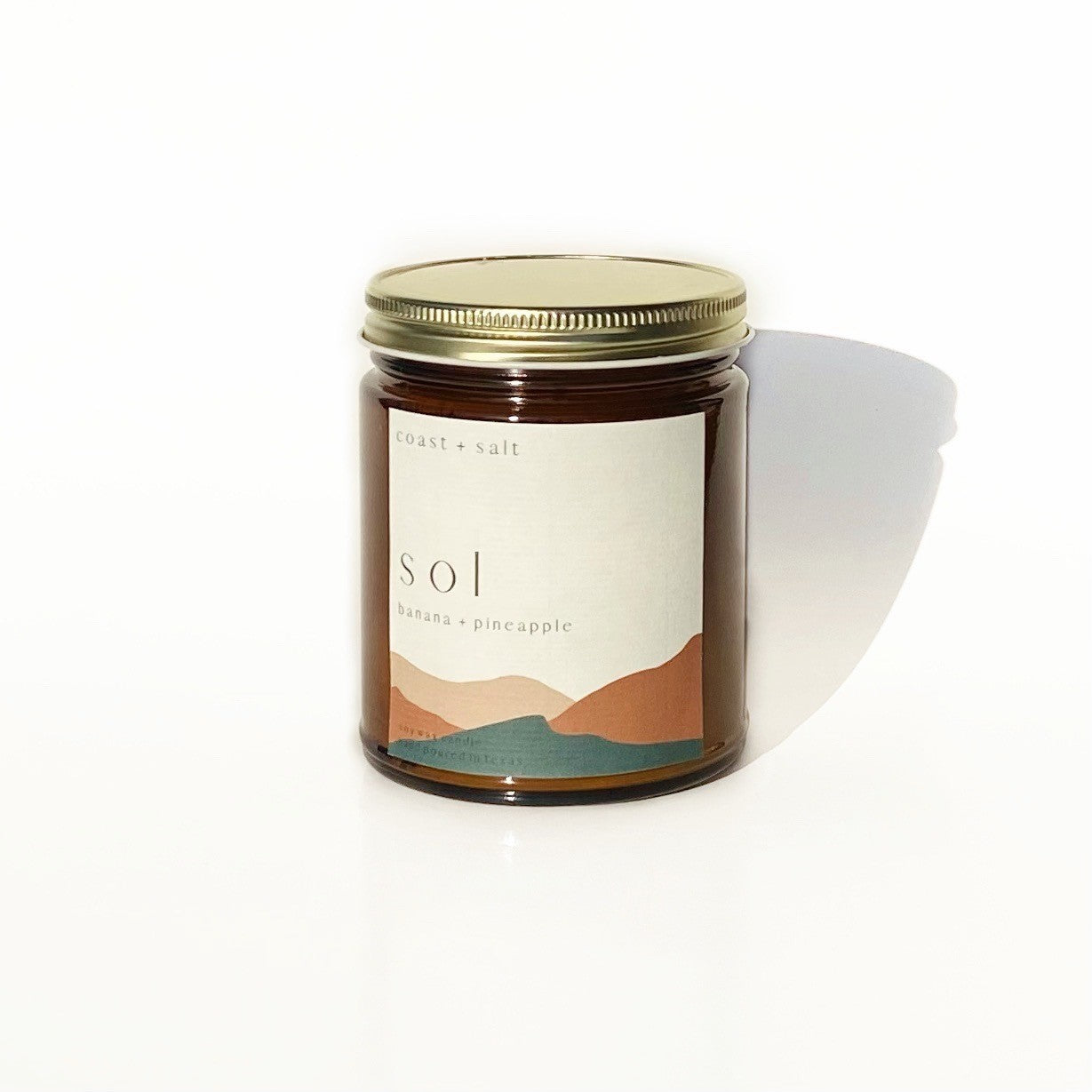 Sol | Banana + Pineapple Single Wick Candle
