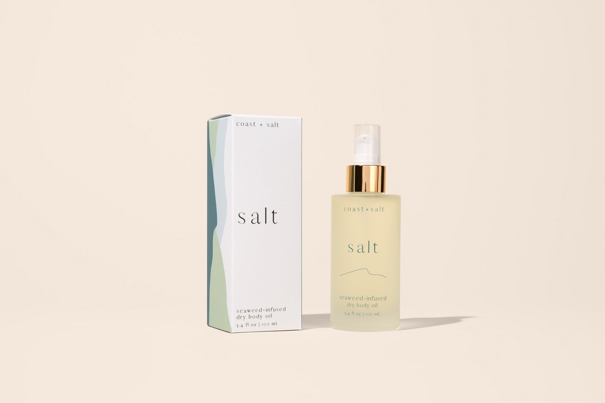 Salt Seaweed-Infused Dry Body Oil